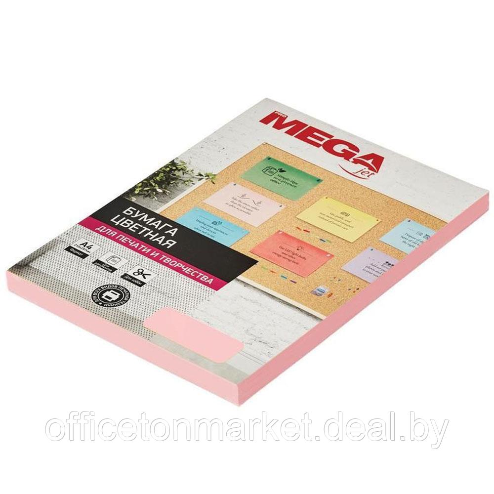 Бумага цветная "Promega jet", A4, 100 листов, 80 г/м2, розовый пастель - фото 1 - id-p195611524
