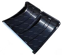 Лопата снеговая пластмассовая "ЛЕДО" с алюм. планкой без черенка (0,06 X 0,37 X 0,49 м)