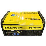 Генератор дизельный Champion DG10000E (230 В/50 Гц, 954 см.куб., 10-11кВт/17 л.с), фото 4