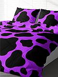 Комплект постельного белья 2,0 сп. перкаль "Crazy Getup" (нав. 70х70) арт. 16397-5/16405-1 Violet cow, фото 2