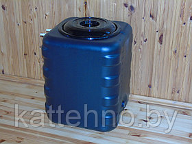 Бак для душа » Альтернатива»  150 л с металлическим шаровым краном  (уровень воды)