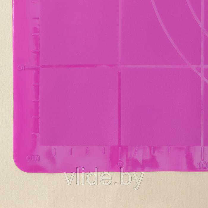 Коврик с разлиновкой Доляна «Буссен», 38×28 см, цвет МИКС - фото 4 - id-p195621589