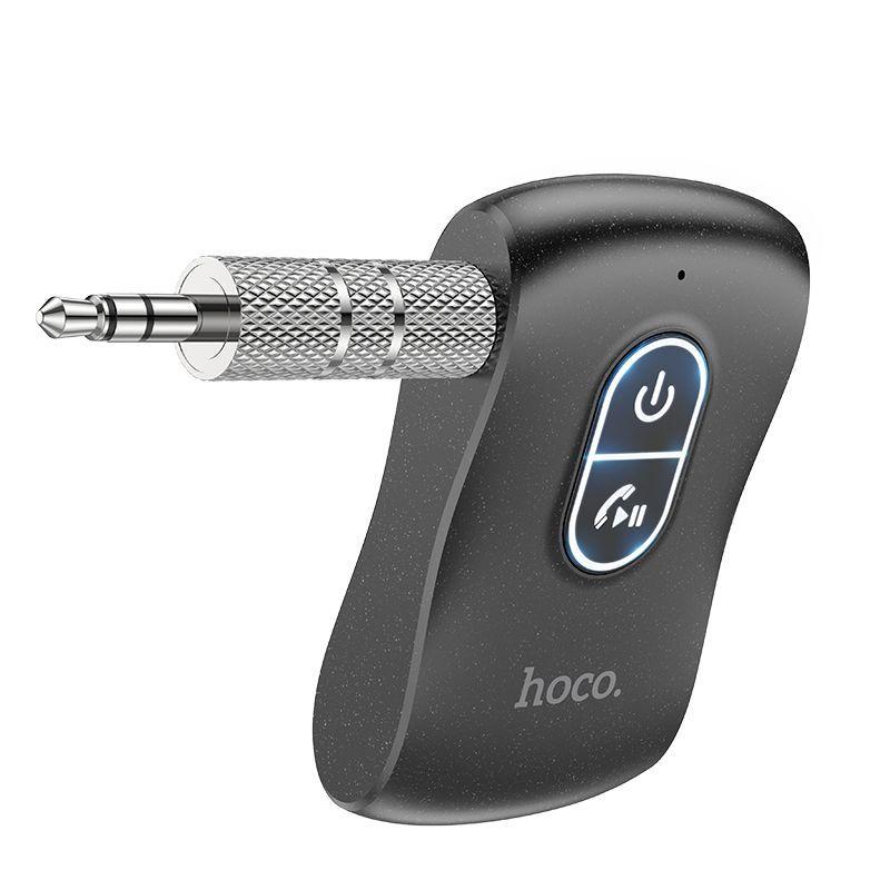 Bluetooth AUX адаптер HOCO E73 Черный (Плеер)