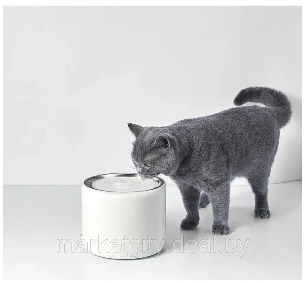 Автопоилка Xiaomi Petkit Питьевой фонтан для кошек и собак Eversweet 3 P4102 (1.35 л) - фото 2 - id-p195622074