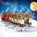Конструктор Рождественские сани Санты с оленями, с мотором, 10015 Mould King, фото 2