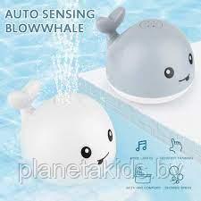 Сенсорный КИТ-фонтанчик для ванн. Игрушка для купания "Китёнок", пускает фонтанчик (арт. 107b ) - фото 3 - id-p195624439
