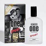 Туалетная вода Number One Sport Intense Perfume, мужская, 100 мл, фото 3