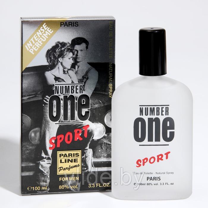 Туалетная вода Number One Sport Intense Perfume, мужская, 100 мл - фото 3 - id-p141291575