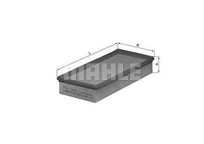 LX408 KNECHT фильтр воздушный!\ BMW E34 2.0i/2.5i & 24V & Touring 89-97