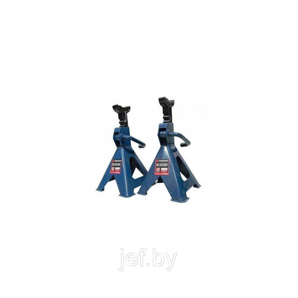 Подставка ремонтная 6т(h MIN 400мм,h MAX 620мм) (к-т 2шт) FORSAGE F-TH56001B