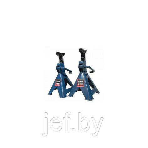 Подставка ремонтная 6т(h MIN 400мм,h MAX 620мм) (к-т 2шт) FORSAGE F-TH56001B, фото 2