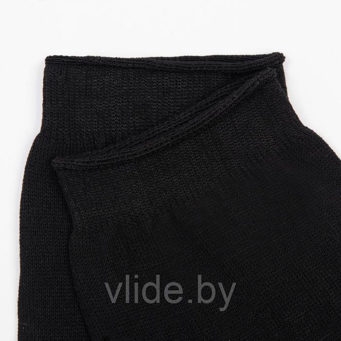 Носки мужские, цвет чёрный, размер 27 - фото 2 - id-p195629464