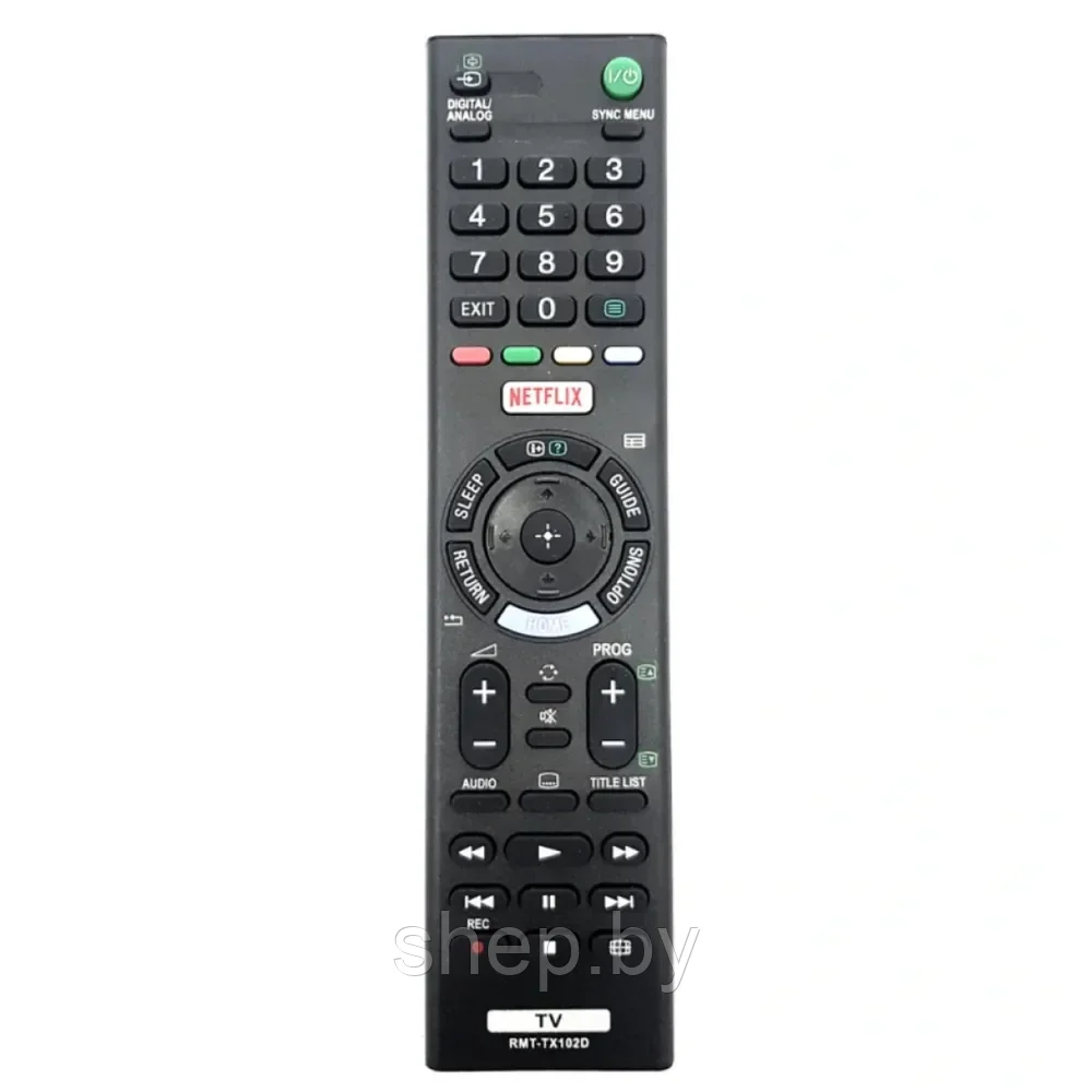 Пульт Sony RMT-TX102D Netflix LCD