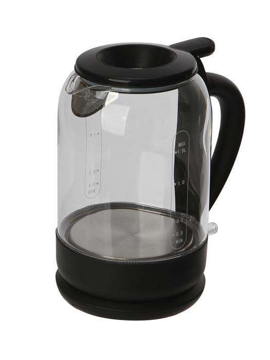 Чайник электрический стеклянный Polaris PWK 1759CGL Black