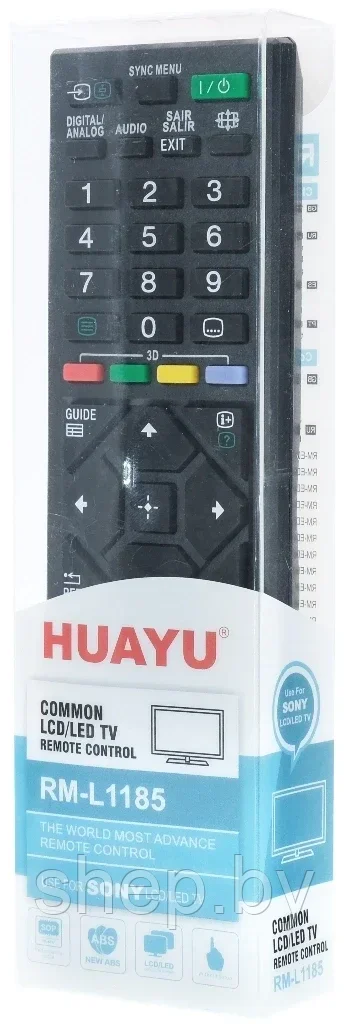 Пульт Huayu Sony RM-L1185 универсальный LCD - фото 6 - id-p195630119