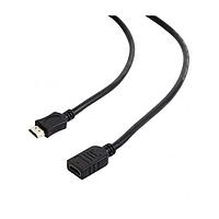 Аксессуар Gembird Cablexpert HDMI 19M/19F v2.0 0.5m Black CC-HDMI4X-0.5M