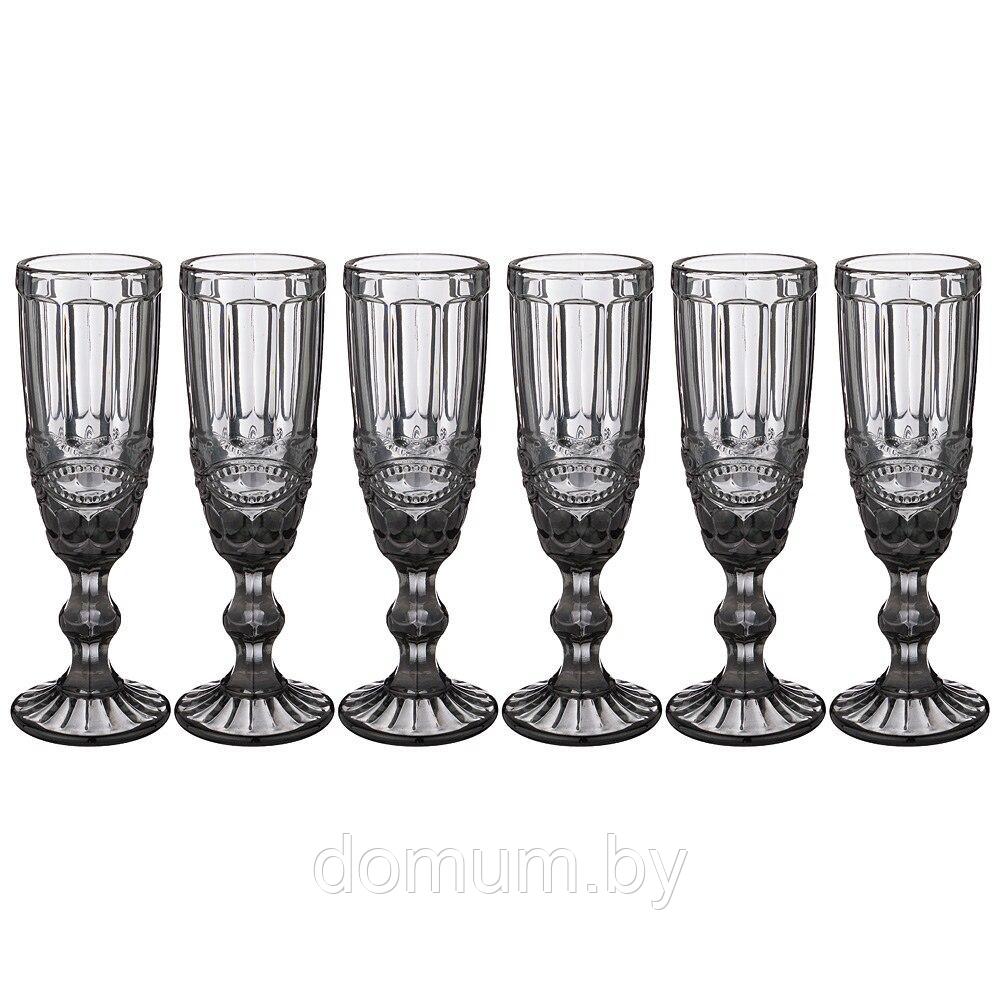 Набор бокалов для шампанского 6шт 150мл Lefard Muza Color 781-103 - фото 2 - id-p195631038