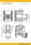 Печь для бани ВЕЗУВИЙ Скиф Стандарт 16 (ДТ-3С), фото 3