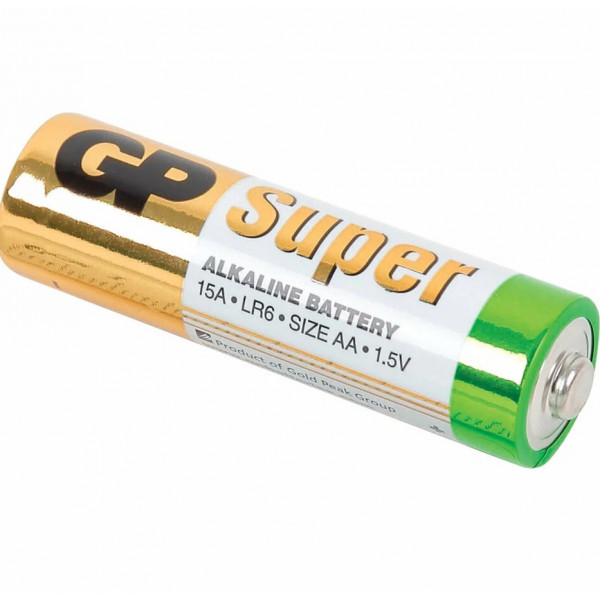 Батарейки GP Super Alkaline АА 1шт - фото 1 - id-p195646295