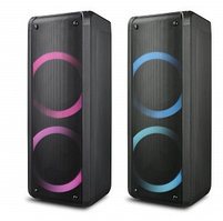 Напольная колонка Eltronic DANCE BOX 300 Watts  арт. 20-10 с беспроводным микрофоном и RGB светомузыкой