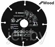 Круг отрезной 125х1.0x22.2 мм для дерева MULTI WHEEL BOSCH 2608623013, фото 3