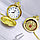 Карманные часы на цепочке Герб Серебро / Белый циферблат, фото 2
