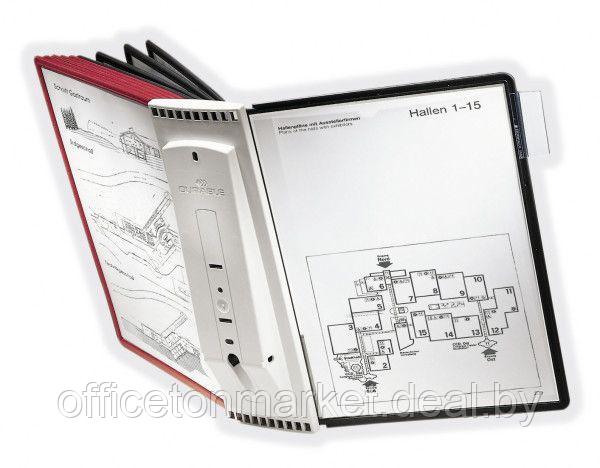 Стойка информационная настенная Durable "Sherpa Wall Unit 10", A4 - фото 3 - id-p195611559