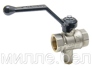 Кран шаровый 1/2" вн.-вн. для термодатчика ручка PN40, LD