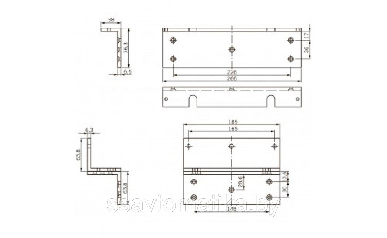 L+Z кронштейн для EMC 1200 ALH - фото 1 - id-p193914825