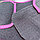 Пояс для похудения c кармашком для смартфона Best Gird для мужчин и женщин Черный с розовым, фото 3