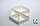 Коробка с прозрачным окном 200х200х60 шестигранная белая, фото 2
