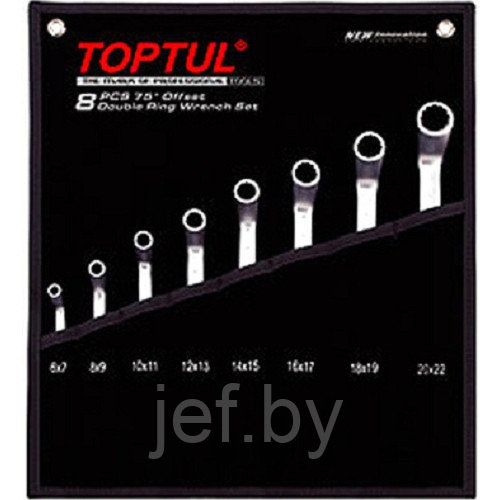 Набор ключей накидн. 6-32мм 12шт TOPTUL GPAI1202
