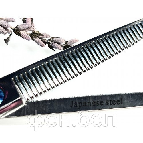 Ножницы филировочные Suntachi Diamond Line 5 класс №6 FK-640 6.0 - фото 3 - id-p93687026