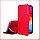 Чехол-книга + защитное стекло для Huawei Honor X7 (красный), фото 2