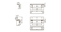 L+Z bracket set for EMC 400 AH