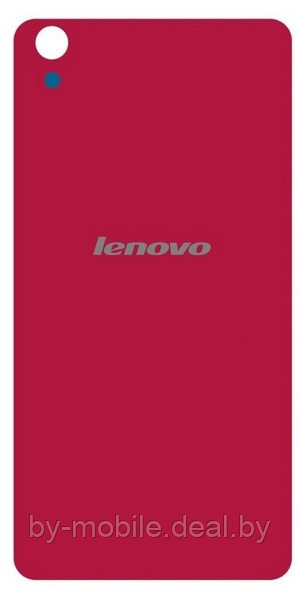 Задняя крышка (стекло) для Lenovo S850 (красный)