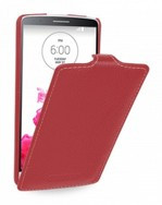 Чехол книжка valenta Huawei Ascend G700 красный (кожа Глянец)