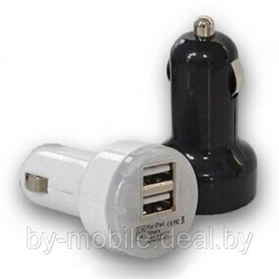 АЗУ Fly (Автомобильное зарядное устройство) USB,1A, 2.1A