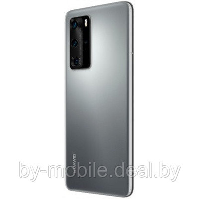 Задняя крышка (стекло) для Huawei P40, ANA-NX9, ANA-NX9 Dual (серебристый) - фото 1 - id-p140332160