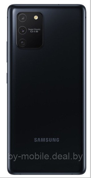 Задняя крышка (стекло) для Samsung Galaxy S10 Lite (G970) чёрная - фото 1 - id-p140332154