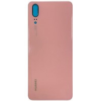 Задняя крышка (стекло) для Huawei P20 (EML-L29, EML-L29C, EML-AL00) розовый - фото 1 - id-p140332158