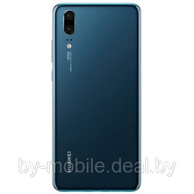 Задняя крышка (стекло) для Huawei P20 (EML-L29, EML-L29C, EML-AL00) полночный синий - фото 1 - id-p140332159