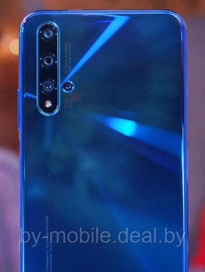 Задняя крышка (стекло) для Huawei Nova 5T (YAL-L21) глубокий синий - фото 1 - id-p140762019