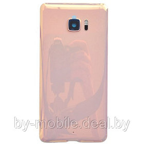 Задняя крышка (стекло) для HTC U Ultra (розовый)