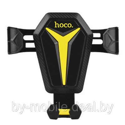 Автомобильный держатель Hoco CA22 (черно-желтый)