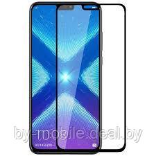 Защитное стекло Huawei Honor 8X (JSN-L21) 5D черный - фото 1 - id-p143913607