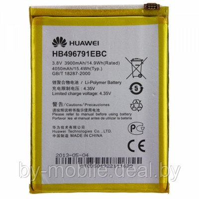 АКБ (Аккумуляторная батарея) для Huawei Ascend Mate,Mate2 (HB496791EBC) - фото 1 - id-p44709108