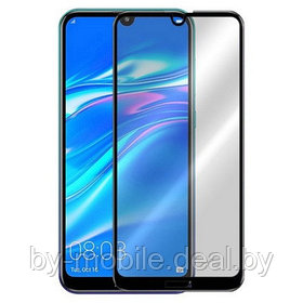 Защитное стекло Huawei Y7 2019 (DUB-LX1) черный 5D