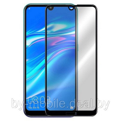 Защитное стекло Huawei Y7 2019 (DUB-LX1) черный 5D