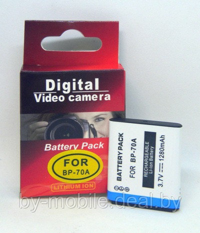 АКБ (Аккумуляторная батарея) для фотоаппаратов Samsung EA-BP70A - фото 1 - id-p48031986